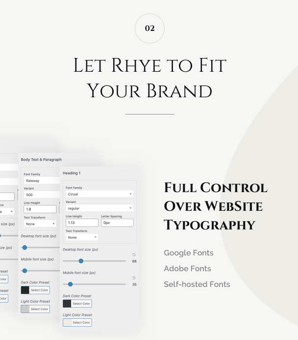 Rhye – AJAX Portfolio WordPress Theme